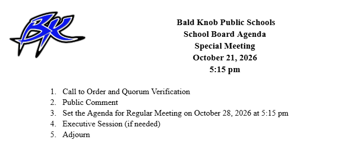 Oct Board Work Session