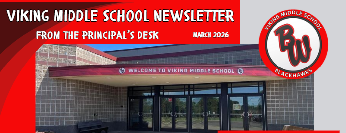 Viking Middle School front entrance