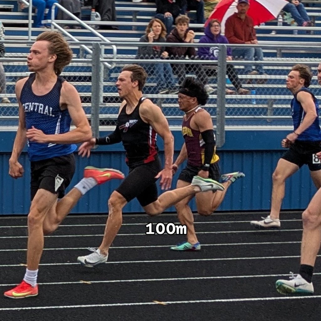 100 m race