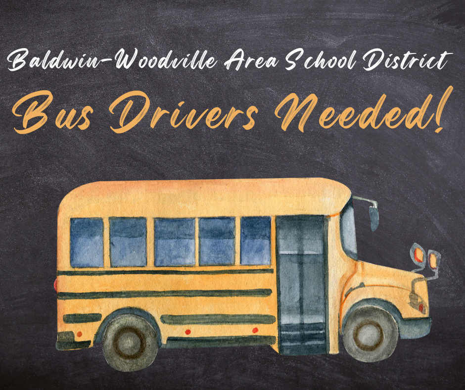 School Bus on a chalkboard