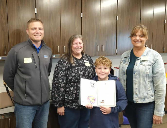 Landon and Chamber members