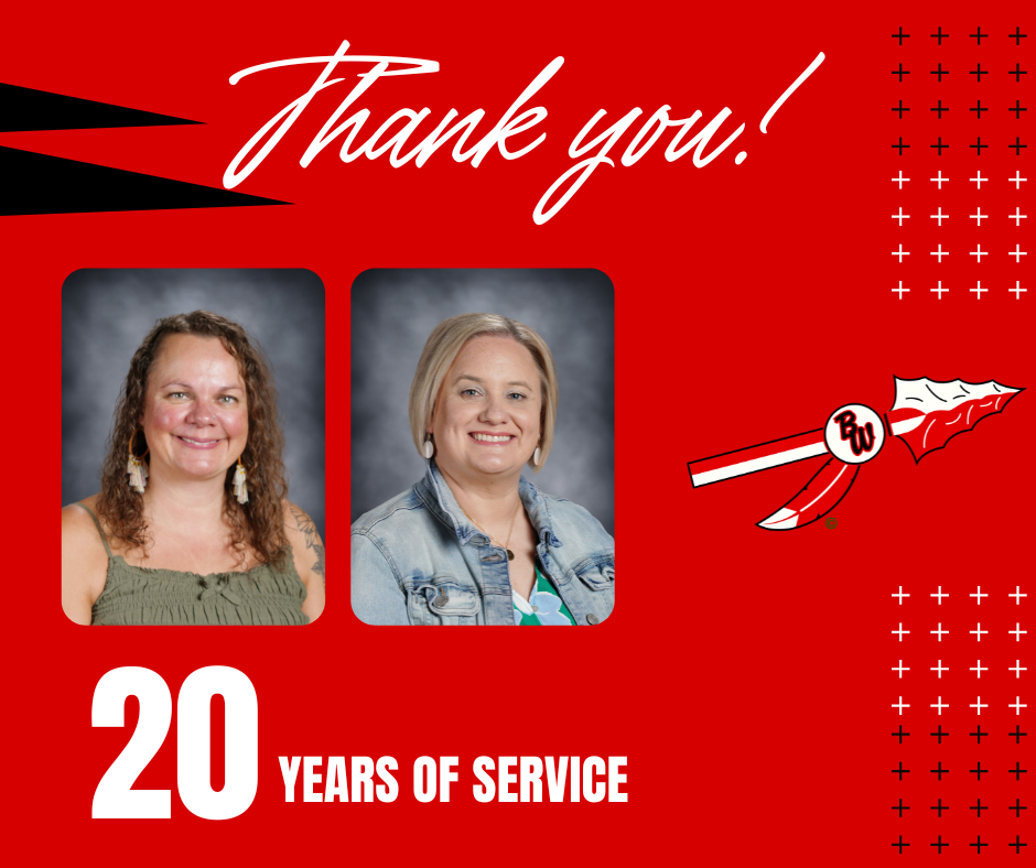 thank you! 20 years of service with photos