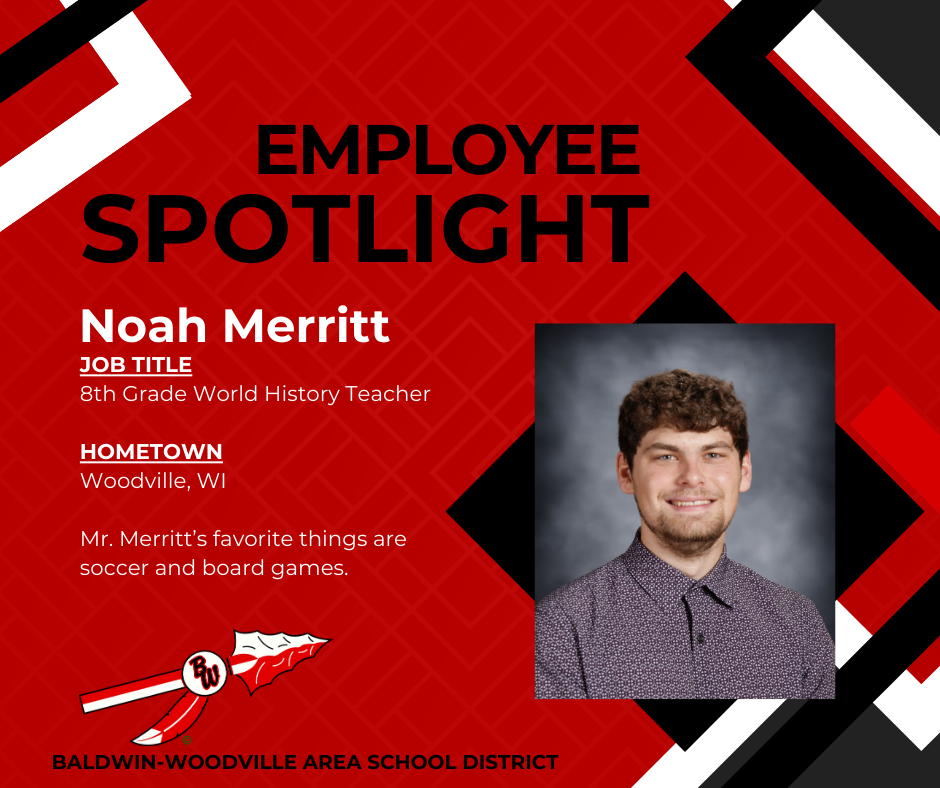 Noah's Employee Spotlight and School Photo