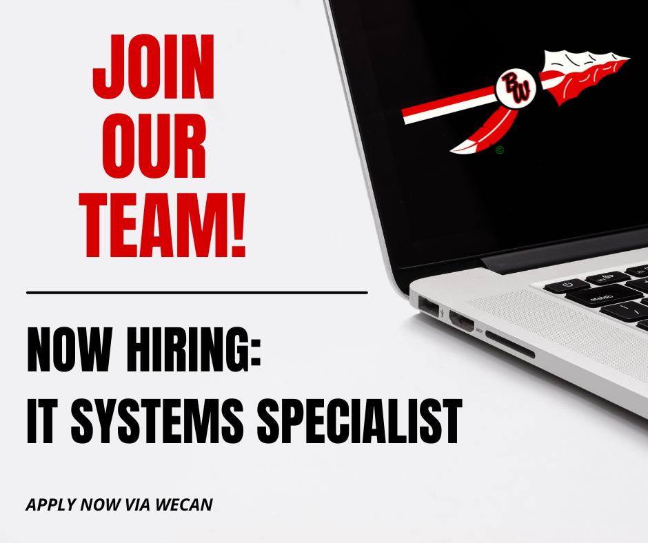 JOIN OUR TEAM  photo with a computer