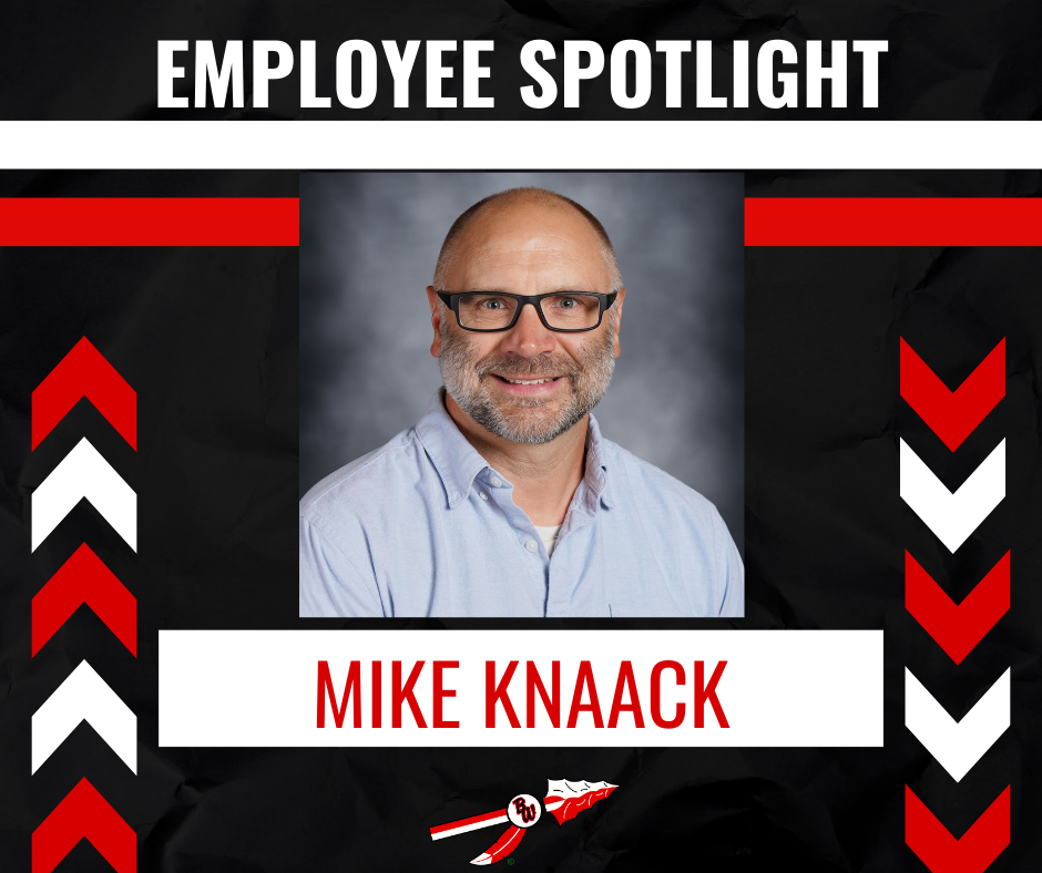 school photo of Mike Knaack.