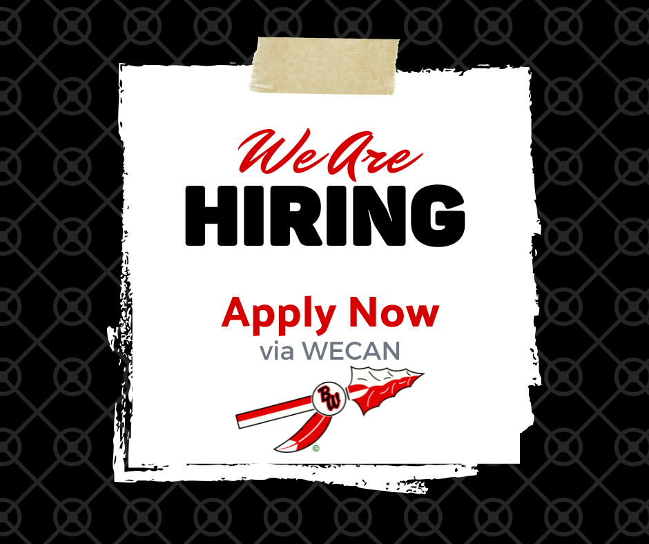 WE ARE HIRING logo