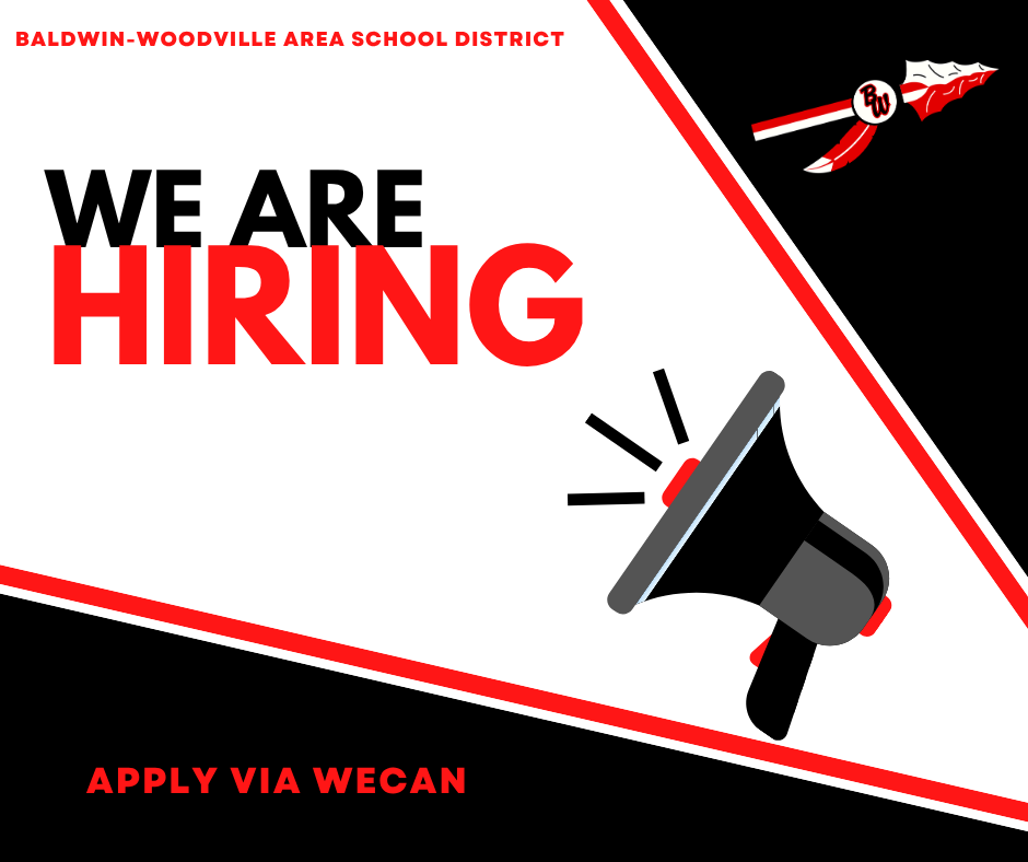 WE ARE HIRING MEGAPHONE