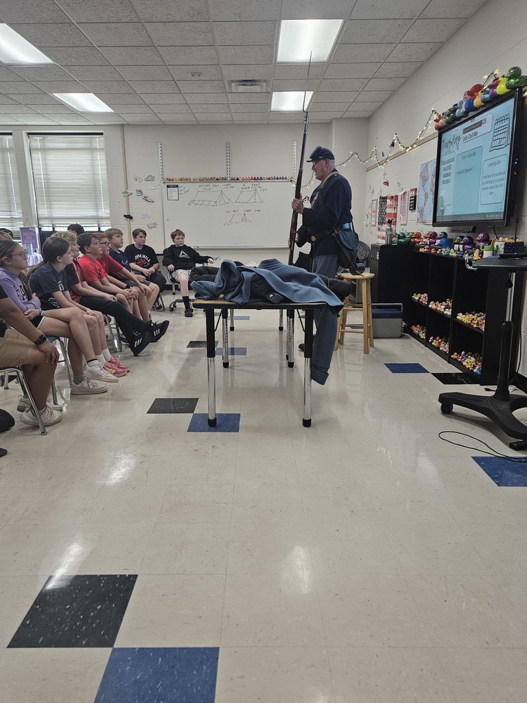 Speaker talking to class