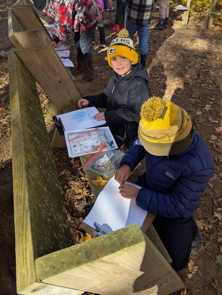 Students working on a bench