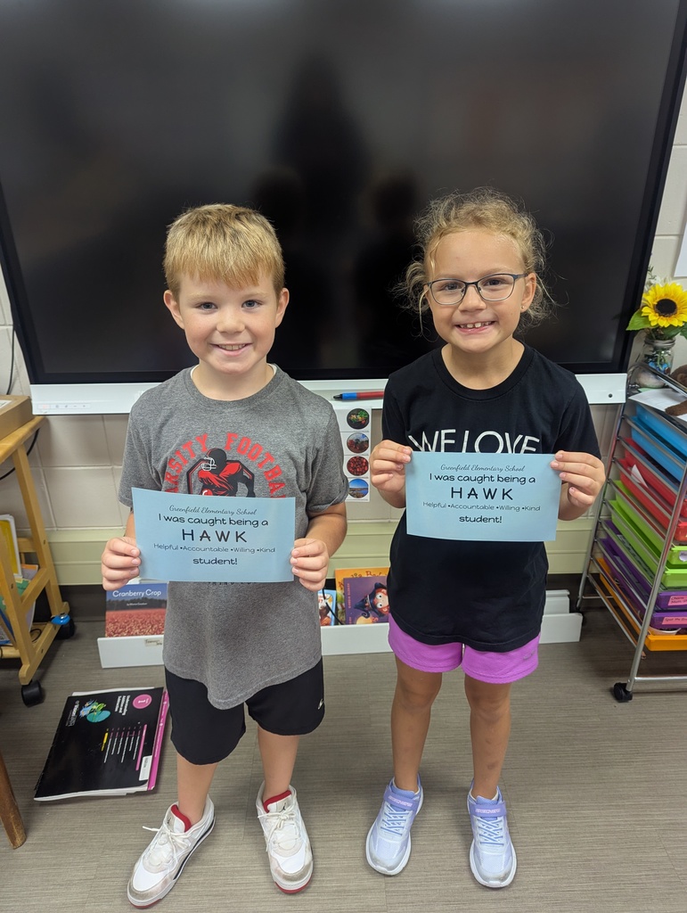 Two smiling students