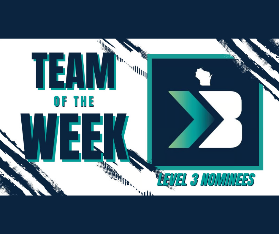 TEAM OF THE WEEK - LEVEL 3 GRAPHIC