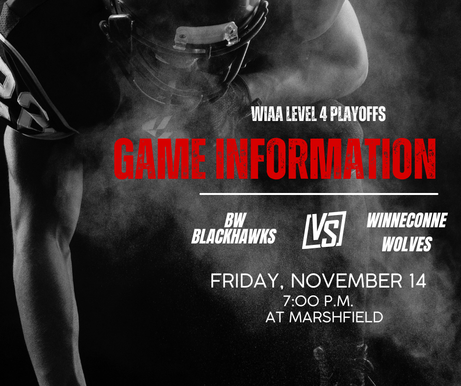 Game Information and picture of a football player