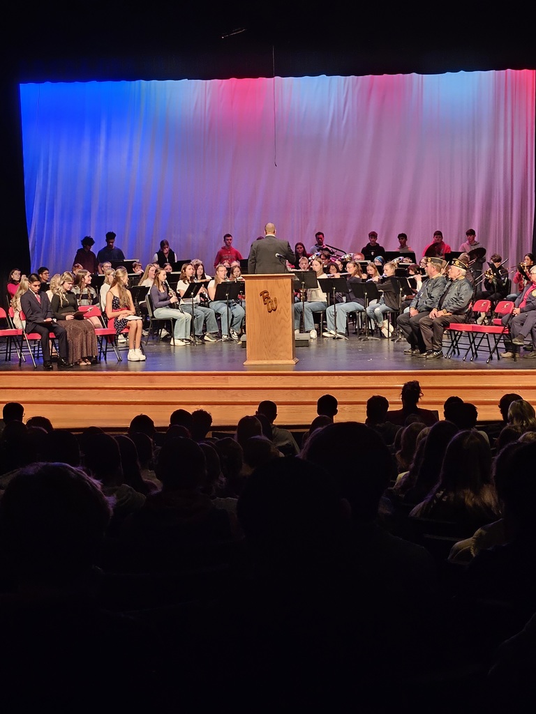 The band performing.