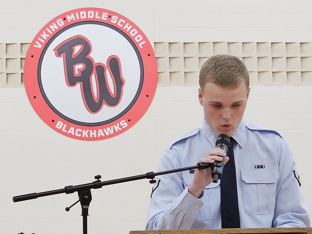 Charlie Lamb speaking