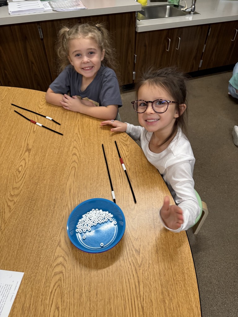 Two smiling students