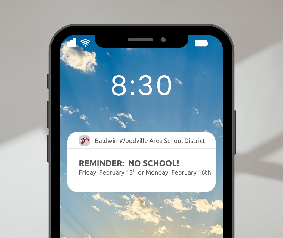 Cell phone reminder picture