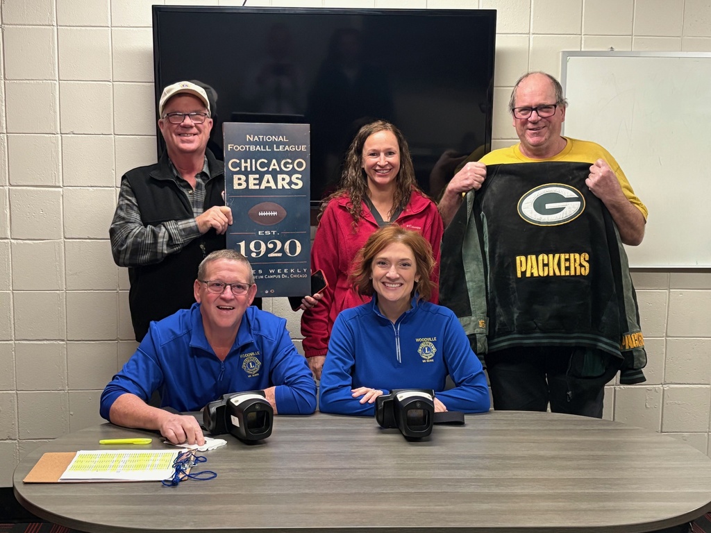 Lions Club members and nurse Mary