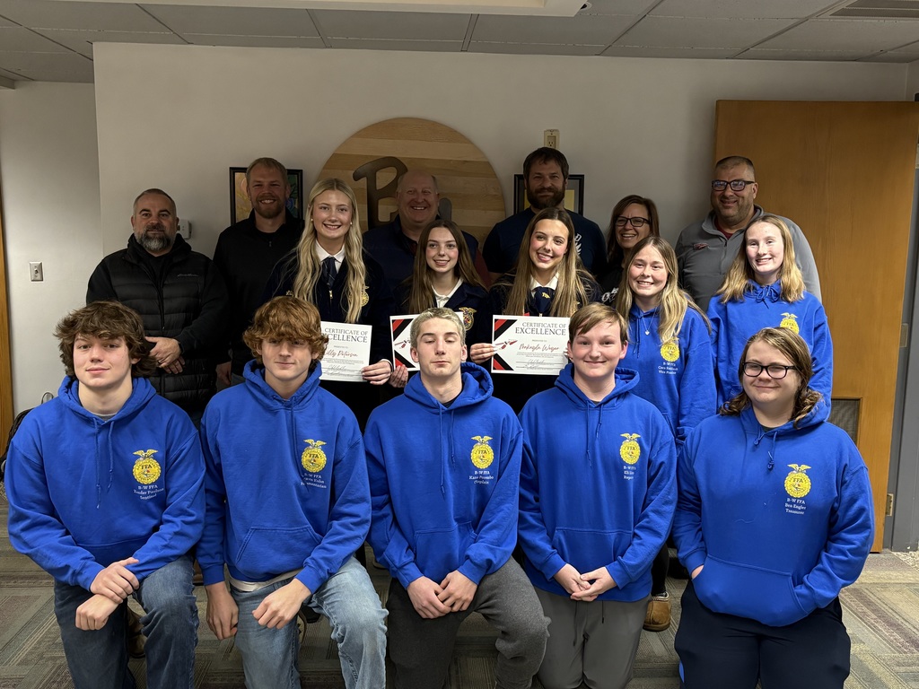 Board Members and FFA officers.
