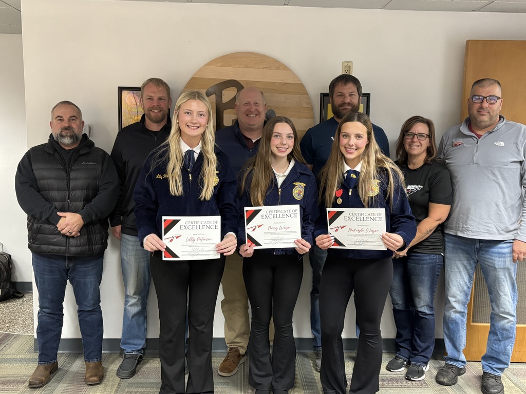 Board Members and Lilly, Macy and Makayla