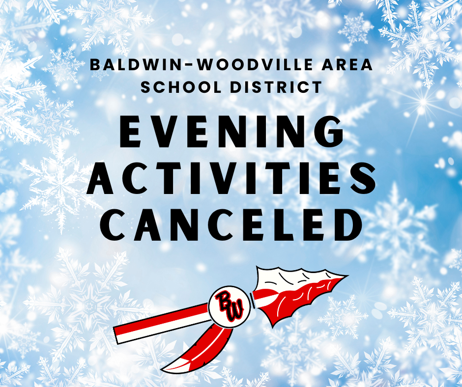 Evening Activities Canceled
