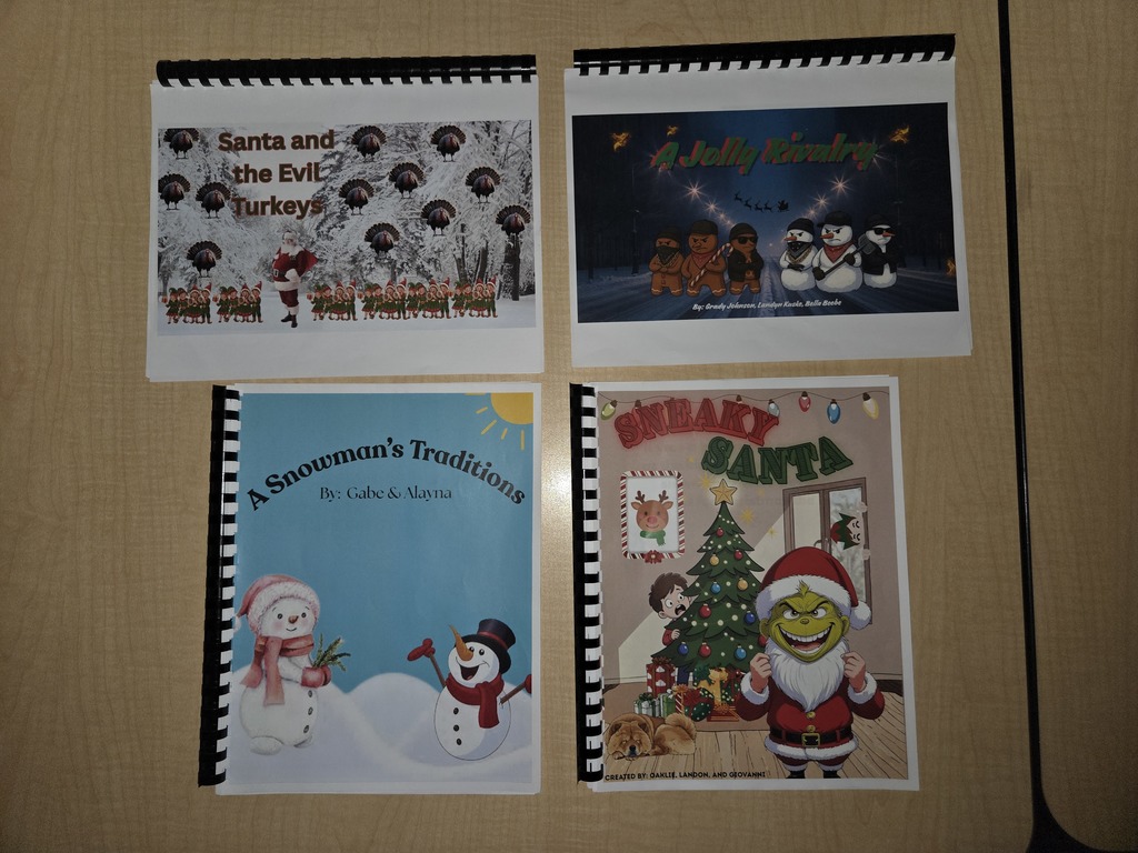 Books they created and read.