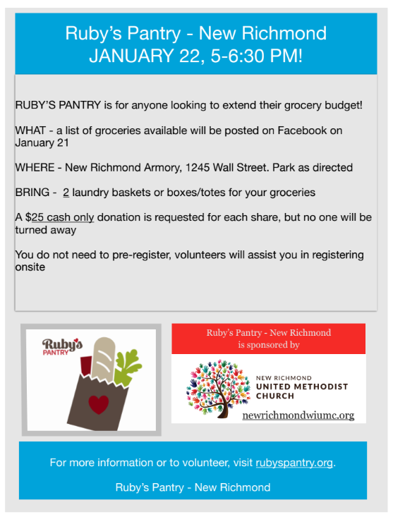 Ruby's Pantry Information