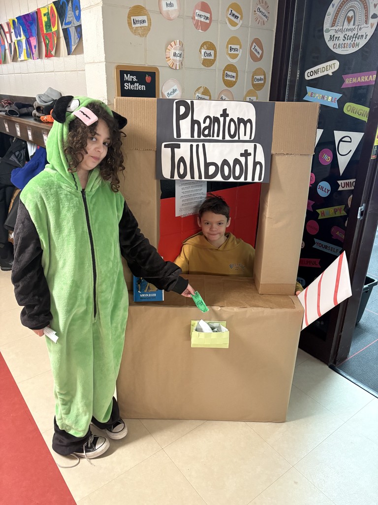 Students with their tollbooth