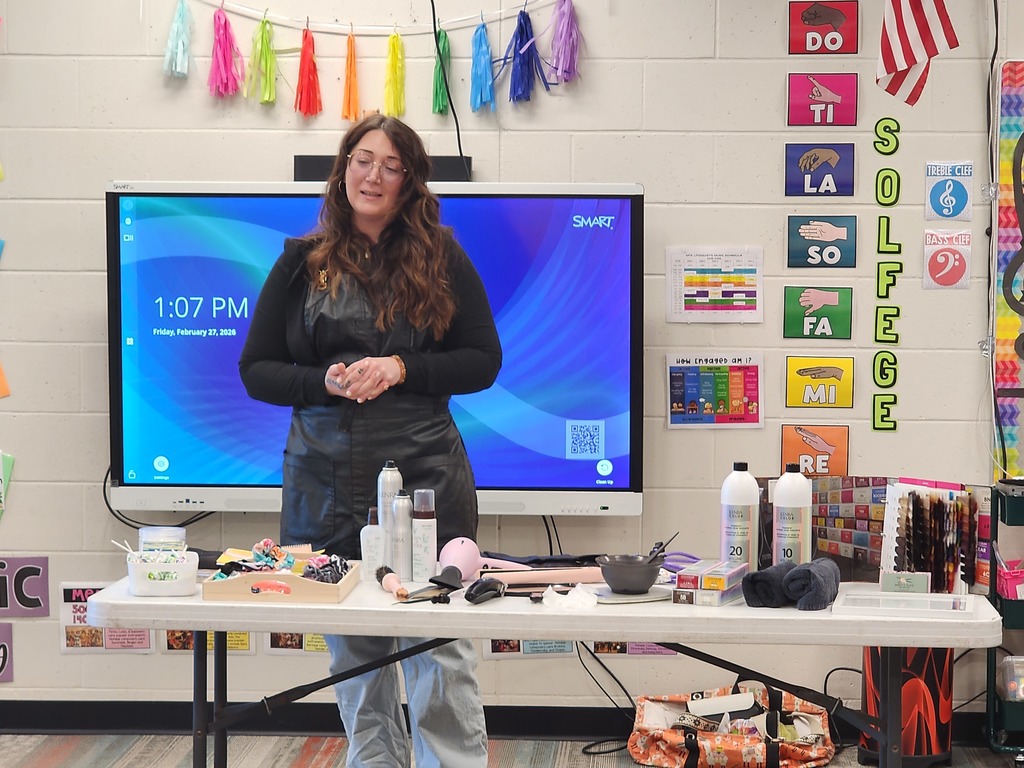 Cosmetologist presentation.