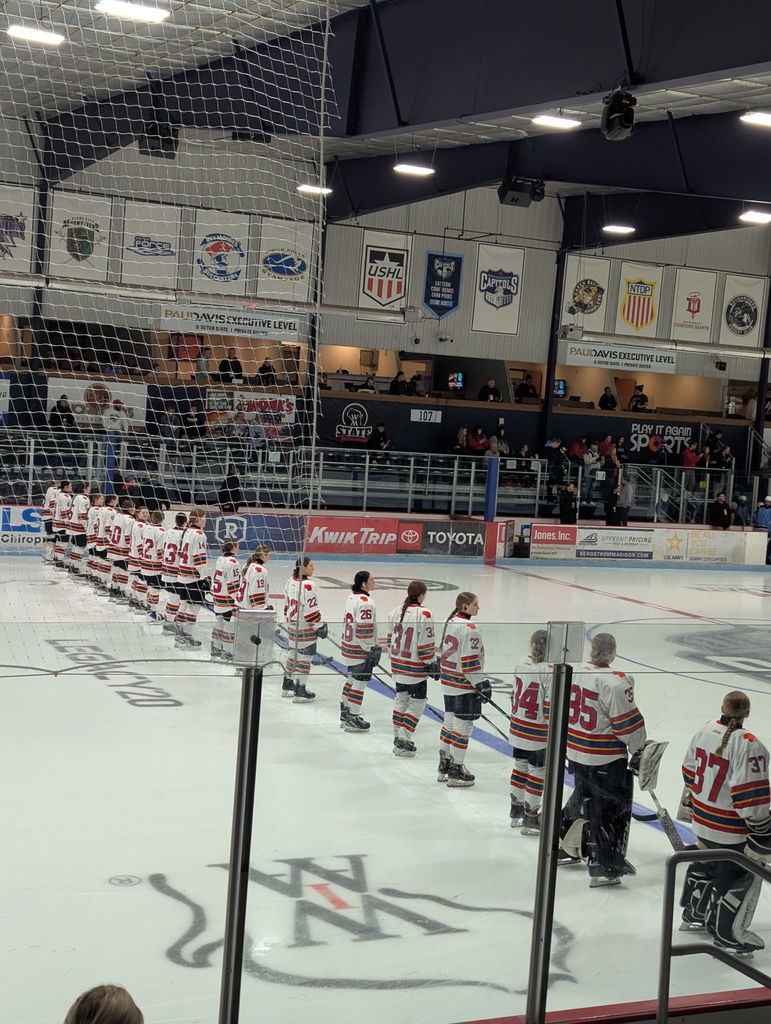Fusion on the ice before the game