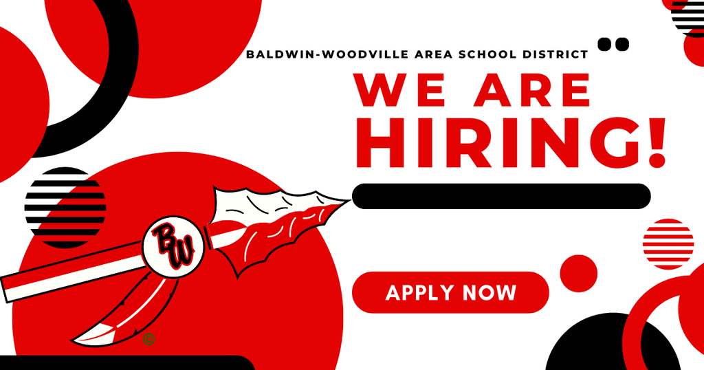 WE ARE HIRING with the BW logo.