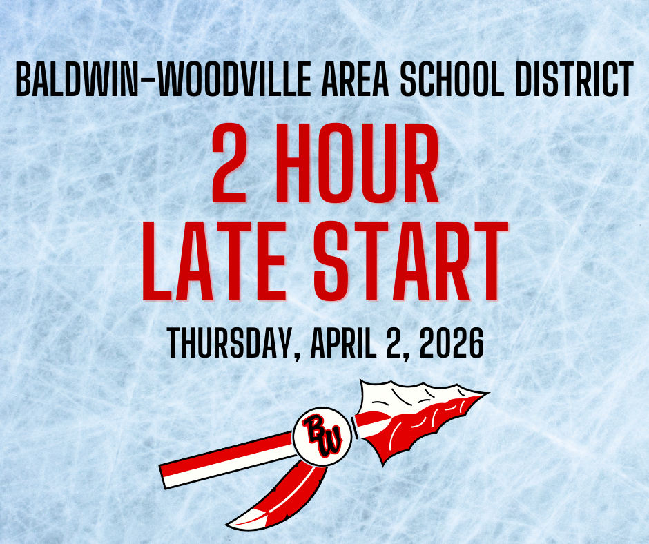 2 hour late start with ice in the background.