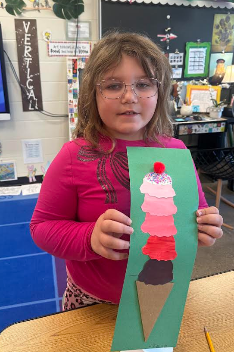 Student with project 