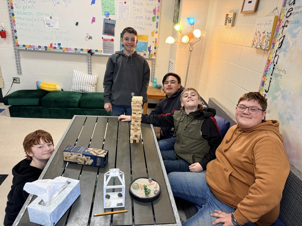 A group of students playing a game together.