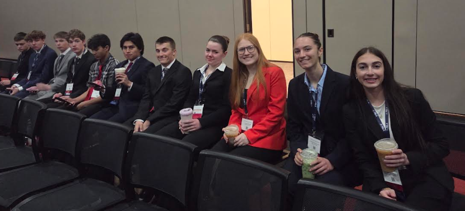 Group photo of students at FBLA.