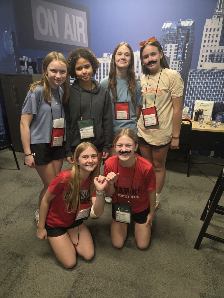 Six students smiling at BizTown.