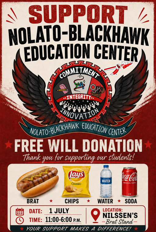 SUPPORT STUDENTS- Brat Stand Poster