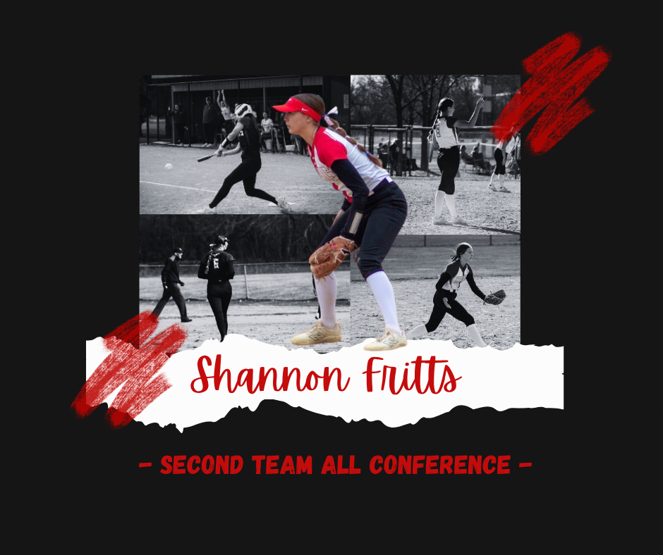 Shannon Fritts fielding the ball.