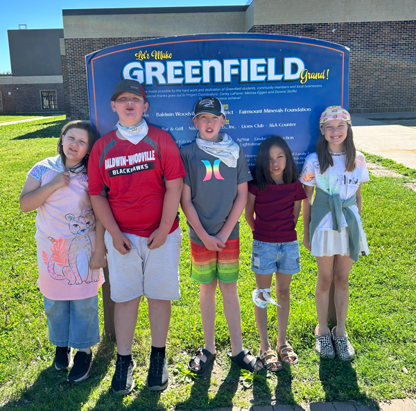 Group of students ready to compete!