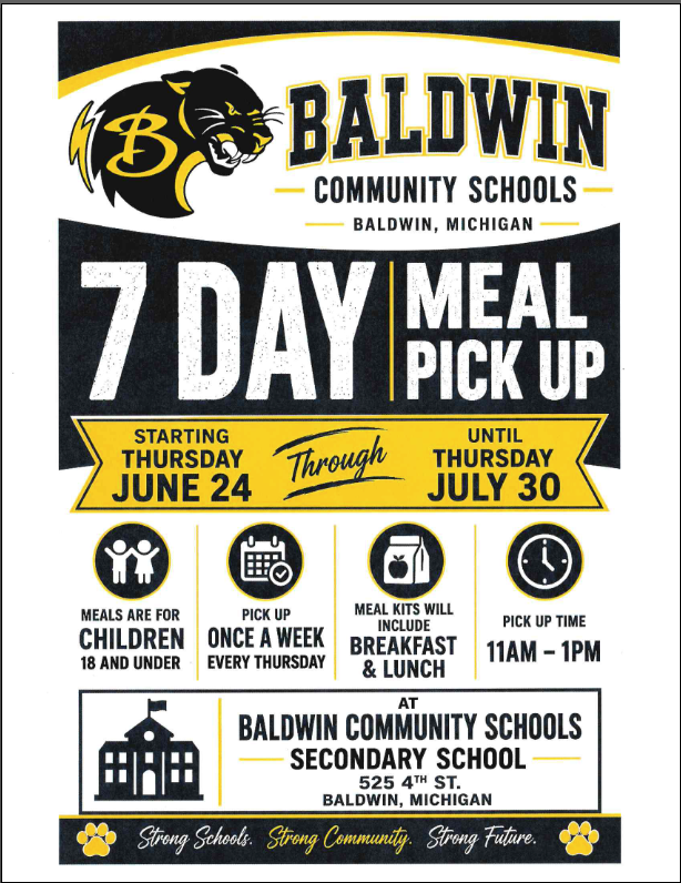 7 Day Meal Pick Up