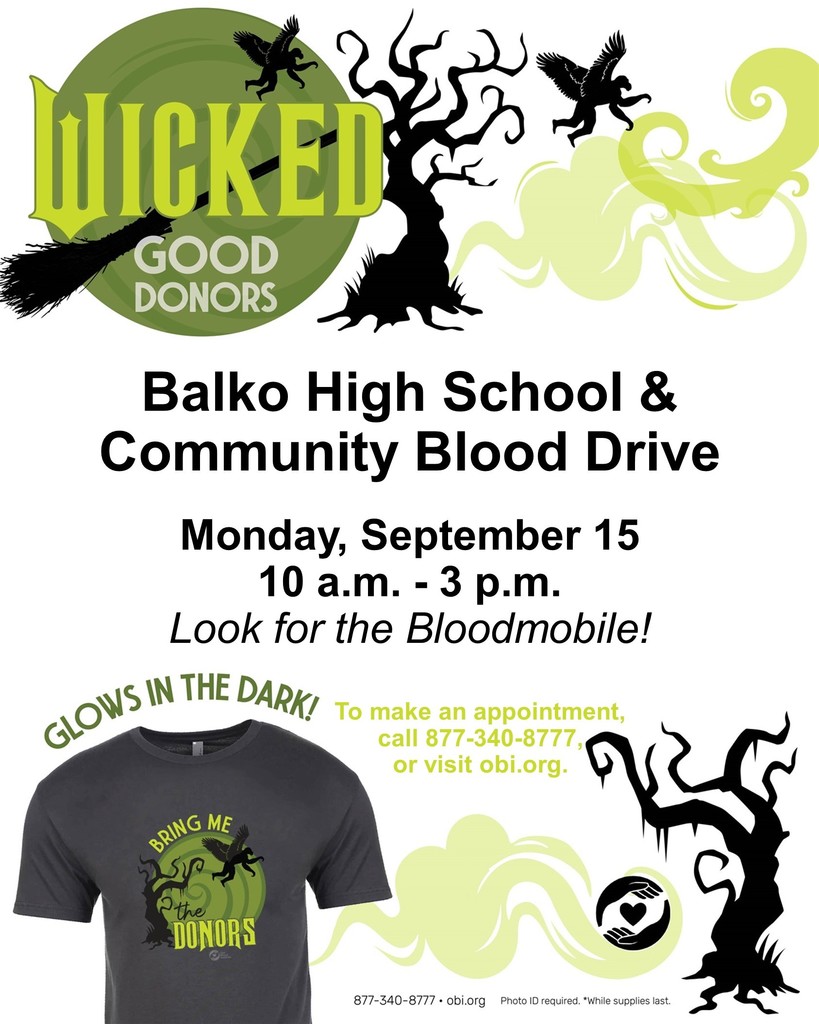 Balko High School & Community Blood Drive