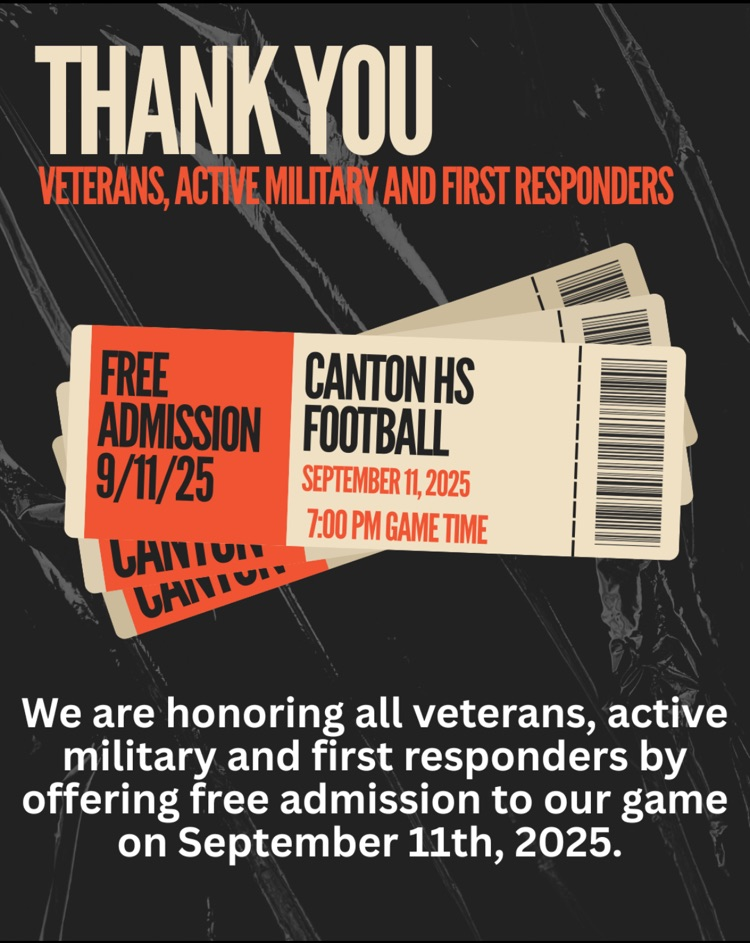 Free admission for veterans, active military, and first responders