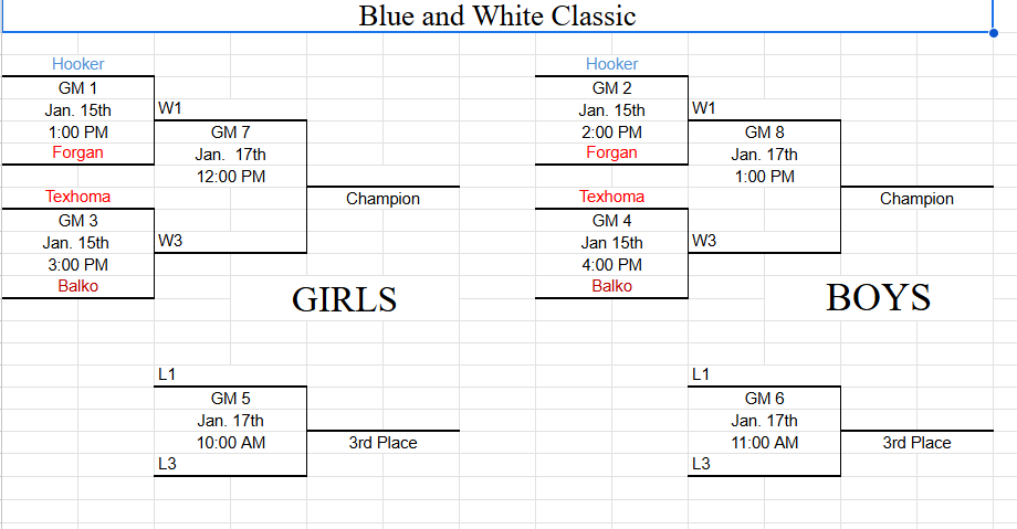Grade School Hooker Brackets