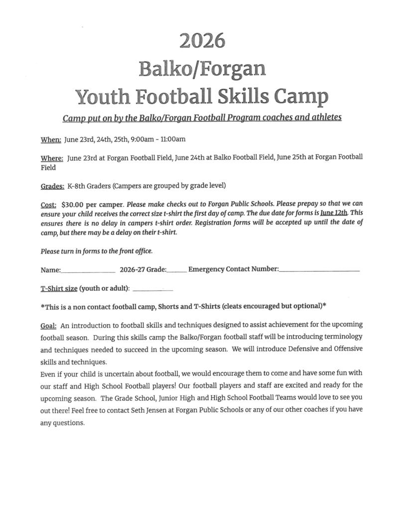 Camp Form