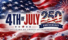 Fourth of July 250th Independence Day