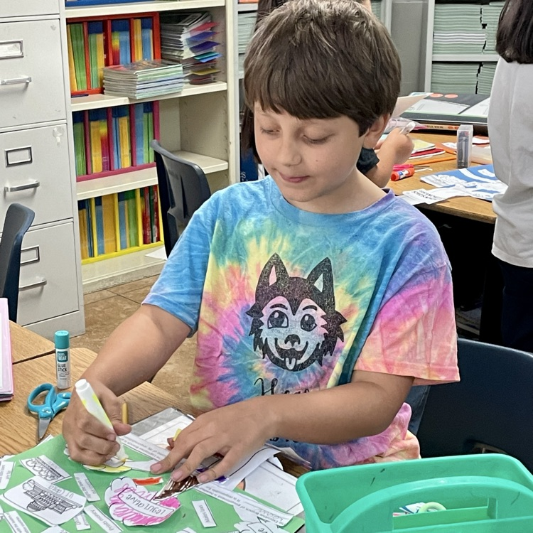 child working 
