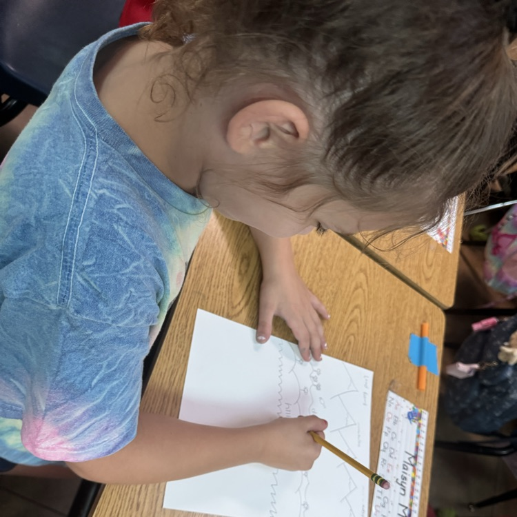 child working 