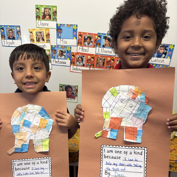 children with art 