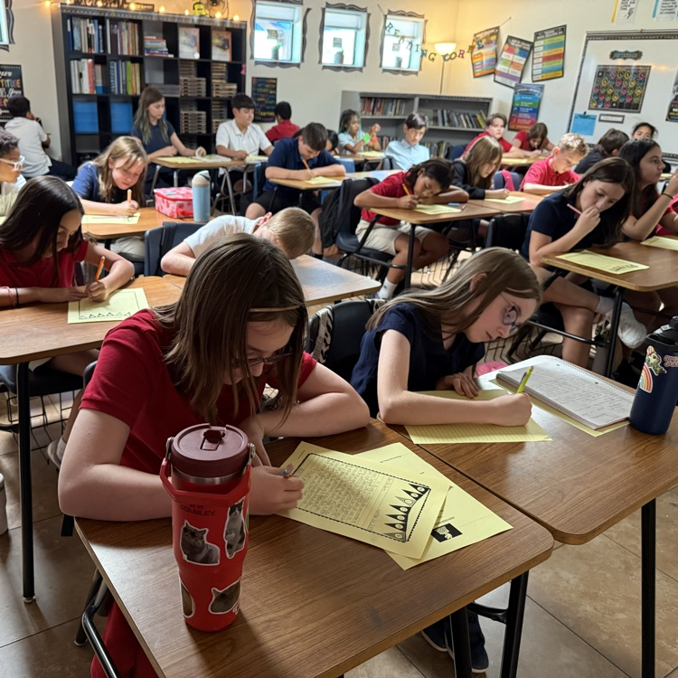 kids writing 
