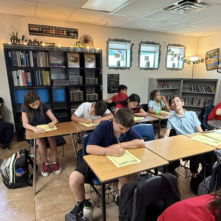 kids writing 