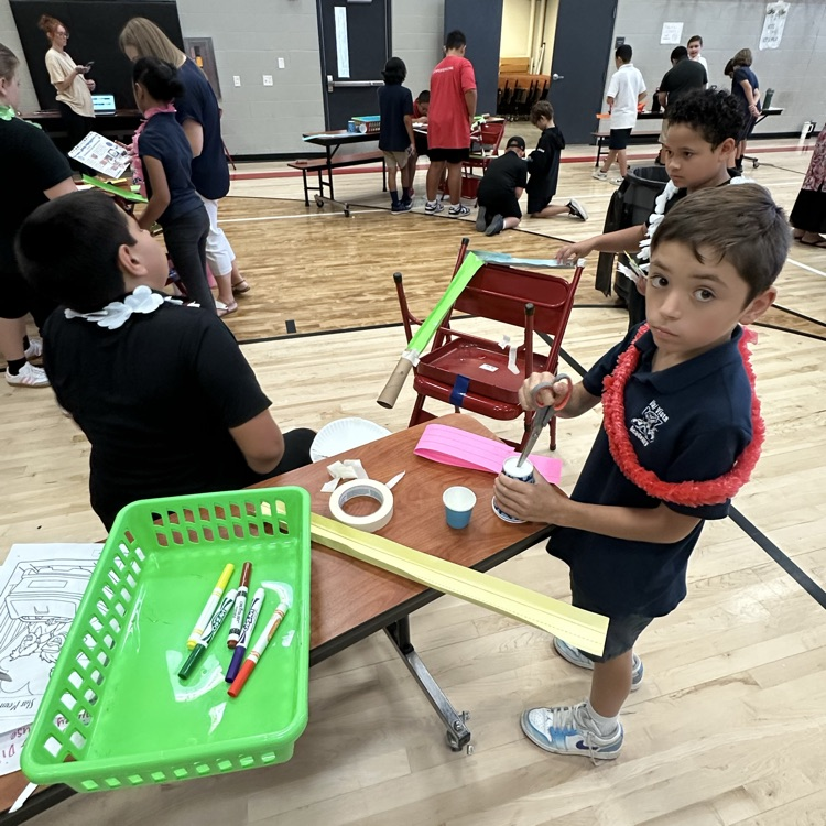 group working on marble run